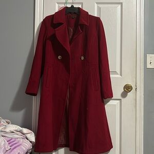 58% wool 34% polyester 7% other fibers brand Preston and York